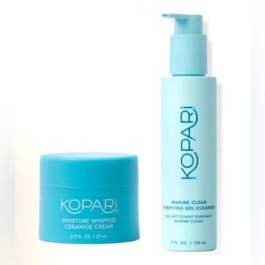 Kopari Set - Mini Moisture Whipped Ceramide Cream + Marine Clean Gel Cleanser
